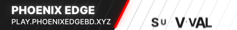 Phoenix Edge Minecraft server banner