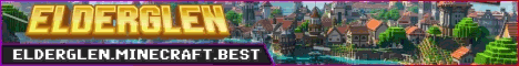 ElderGlen Minecraft server banner