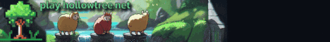 Hollowtree Minecraft server banner