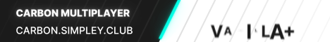 Carbon Multiplayer Minecraft server banner
