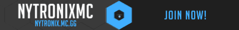 NytronixMC Minecraft server banner