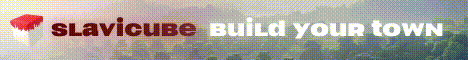 slavicube Minecraft server banner