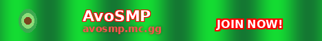 AvoSMP Minecraft server banner