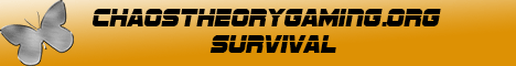 Chaos Theory Gaming Minecraft server banner