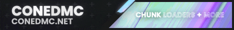 ConedMc Minecraft server banner