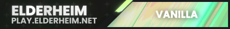 Elderheim Minecraft server banner