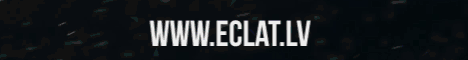 mc.eclat.lv Minecraft server banner