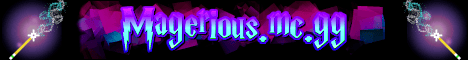 Magerious Minecraft server banner