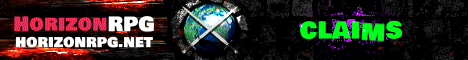 Horizon RPG Minecraft server banner