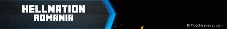 HellNation Romania Minecraft server banner