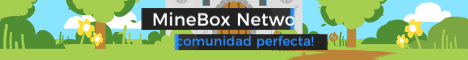 MineBox Network Minecraft server banner