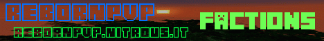 RebornNetwork Minecraft server banner