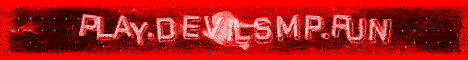 Devil Smp Minecraft server banner