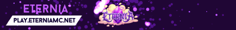 Eternia Minecraft server banner