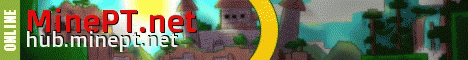 MinePT Network Minecraft server banner