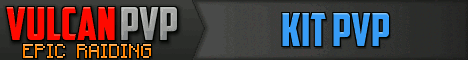 Vulcan PvP Minecraft server banner