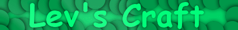 Levs Craft Minecraft server banner