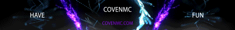 CovenMC Minecraft server banner