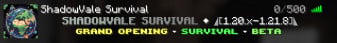 ShadowVale Survival banner