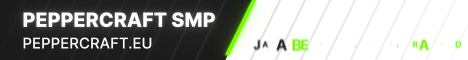PepperCraft SMP Minecraft server banner