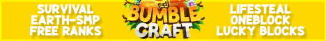 BumbleCraft Minecraft server banner