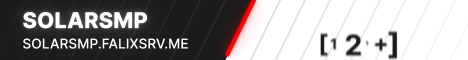 SolarSMP Minecraft server banner