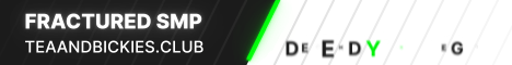 Fractured SMP Minecraft server banner