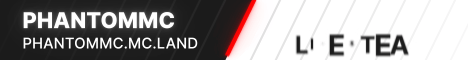 PhantomMC Minecraft server banner