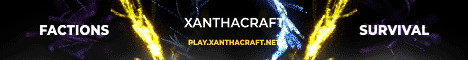 XanthaCraft Minecraft server banner