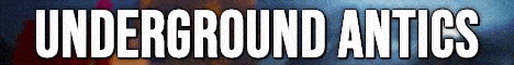 Underground Antics Minecraft server banner