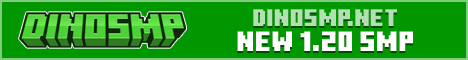 DinoSMP Minecraft server banner