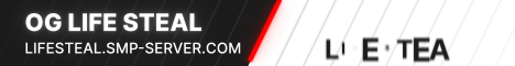 Og LifeSteal Minecraft server banner