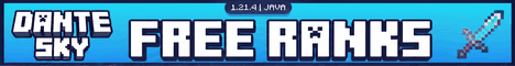 DanteSky Minecraft server banner
