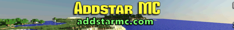 Addstar MC Minecraft server banner