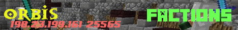 Orbis Minecraft server banner