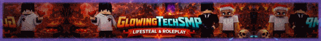 GlowingTech Minecraft server banner
