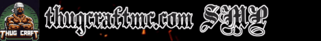 Thugcraft Minecraft server banner