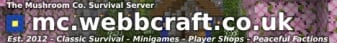 The Mushroom Co. Survival banner