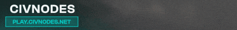 CivNodes Minecraft server banner