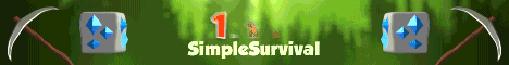 SimpleSurvival Minecraft server banner