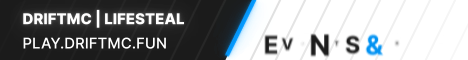 DriftMC Minecraft server banner