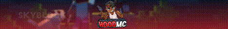 HOODMC Minecraft server banner