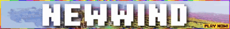 Newwind Minecraft server banner