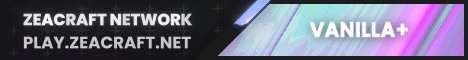 Zeacraft Community Minecraft server banner