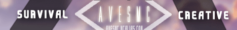 AvesMC Minecraft server banner