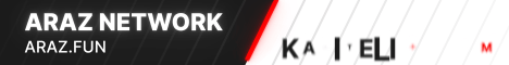 Araz Network Minecraft server banner