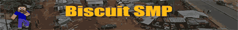 BiscuitSMP Minecraft server banner
