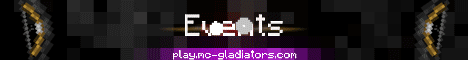 MC Gladiators Minecraft server banner