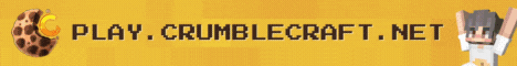 CrumbleCraft Minecraft server banner