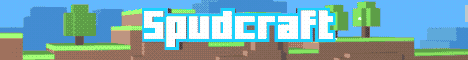 Spudcraft Minecraft server banner